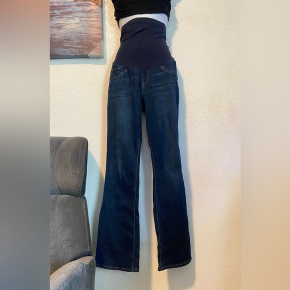 maternity jeans bell bottoms ML new no tag 🏷 - Picture 8 of 10